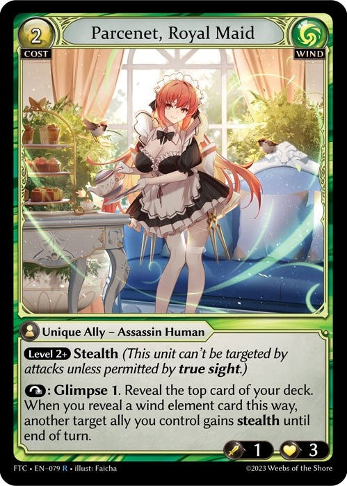 Parcenet, Royal Maid (079) (Fractured Crown)