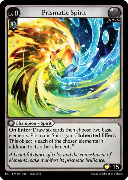 Image for Prismatic Spirit (011) (Promotional Cards) (P) - Grand Archive TCG