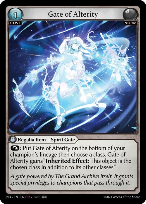 Image for Gate of Alterity (012) (Promotional Cards) (P) - Grand Archive TCG