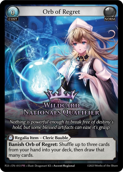 Image for Orb of Regret (013) (Promotional Cards) (P) - Grand Archive TCG
