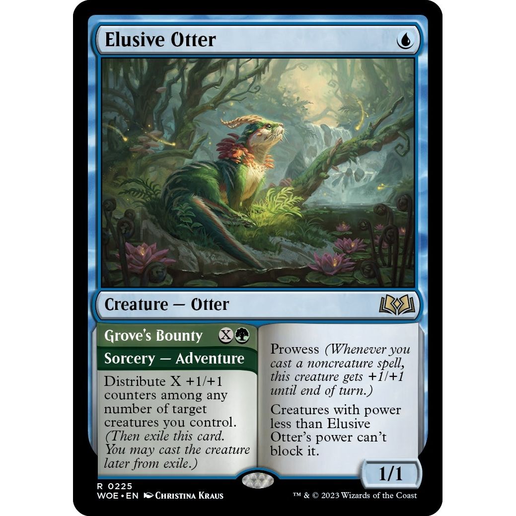 Elusive Otter (225) (Wilds of Eldraine) - PokeBox USA