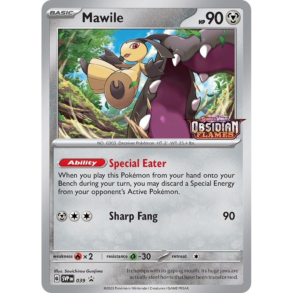 Mawile - 039 (Prerelease) (039) (SV: Scarlet & Violet Promo Cards) - PokeBox USA