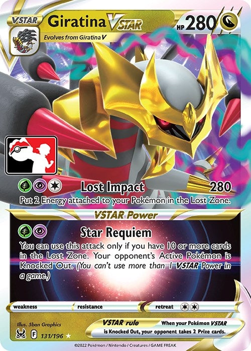 Image for Giratina VSTAR (131/196) (Prize Pack Series Cards) - Pokemon