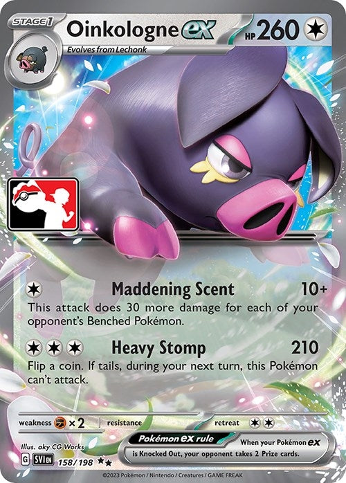 Image for Oinkologne ex (158/198) (Prize Pack Series Cards) - Pokemon