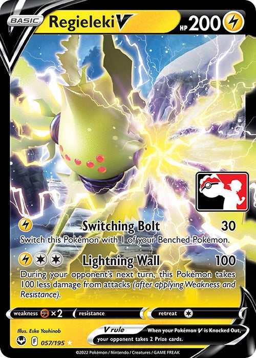 Image for Regieleki V (057/195) (Prize Pack Series Cards) - Pokemon