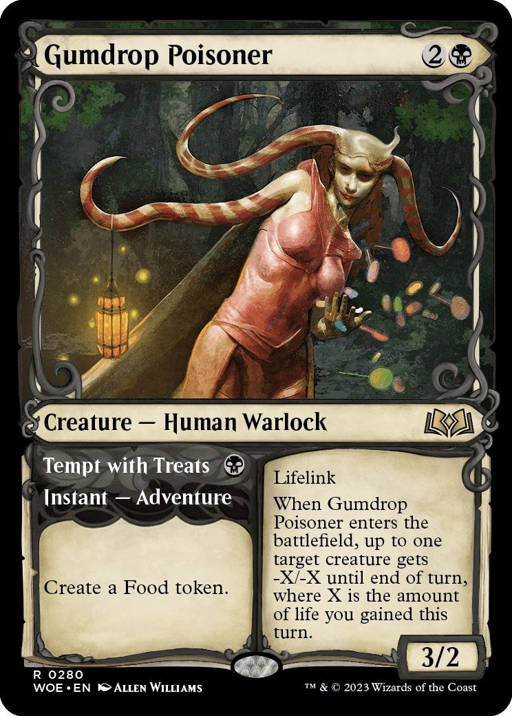 Gumdrop Poisoner (Showcase) (280) (Wilds of Eldraine)