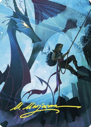 Hatching Plans Art Card (Gold-Stamped Signature) (ASWOE-066) [Art Series: Wilds of Eldraine] - PokeBox USA