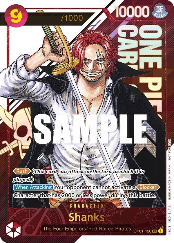Image for Shanks (Championship 2023) [Serial Number] (OP01-120) (One Piece Promotion Cards) (OP-PR) - One Piece Card Game