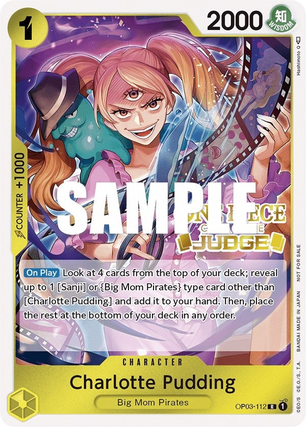 Image for Charlotte Pudding (Judge Pack Vol. 2) (OP03-112) (One Piece Promotion Cards) (OP-PR) - One Piece Card Game