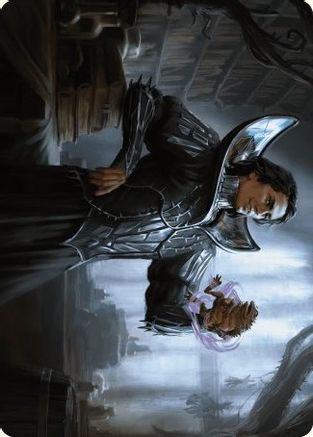 Spiteful Hexmage Art Card (ASWOE-015) [Art Series: Wilds of Eldraine] - PokeBox USA
