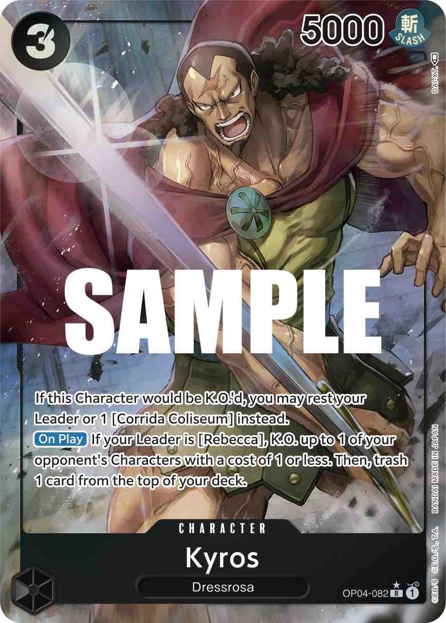 Image for Kyros (Alternate Art) (OP04-082) (Kingdoms of Intrigue) (OP04) - One Piece Card Game