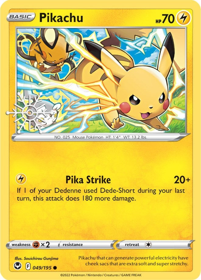 Image for Pikachu - 049/195 (Holiday Calendar) (049/195) (Miscellaneous Cards & Products) (MCAP) - Pokemon