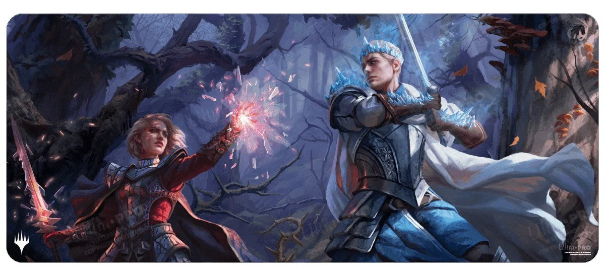 Image for Wilds of Eldraine Will Fighting Rowan 6ft Table Playmat for Magic: The Gathering - Playmats