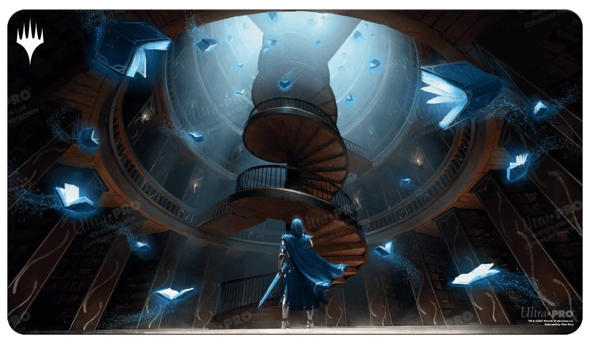 Image for Wilds of Eldraine Virtue of Knowledge Standard Gaming Playmat for Magic: The Gathering - Playmats