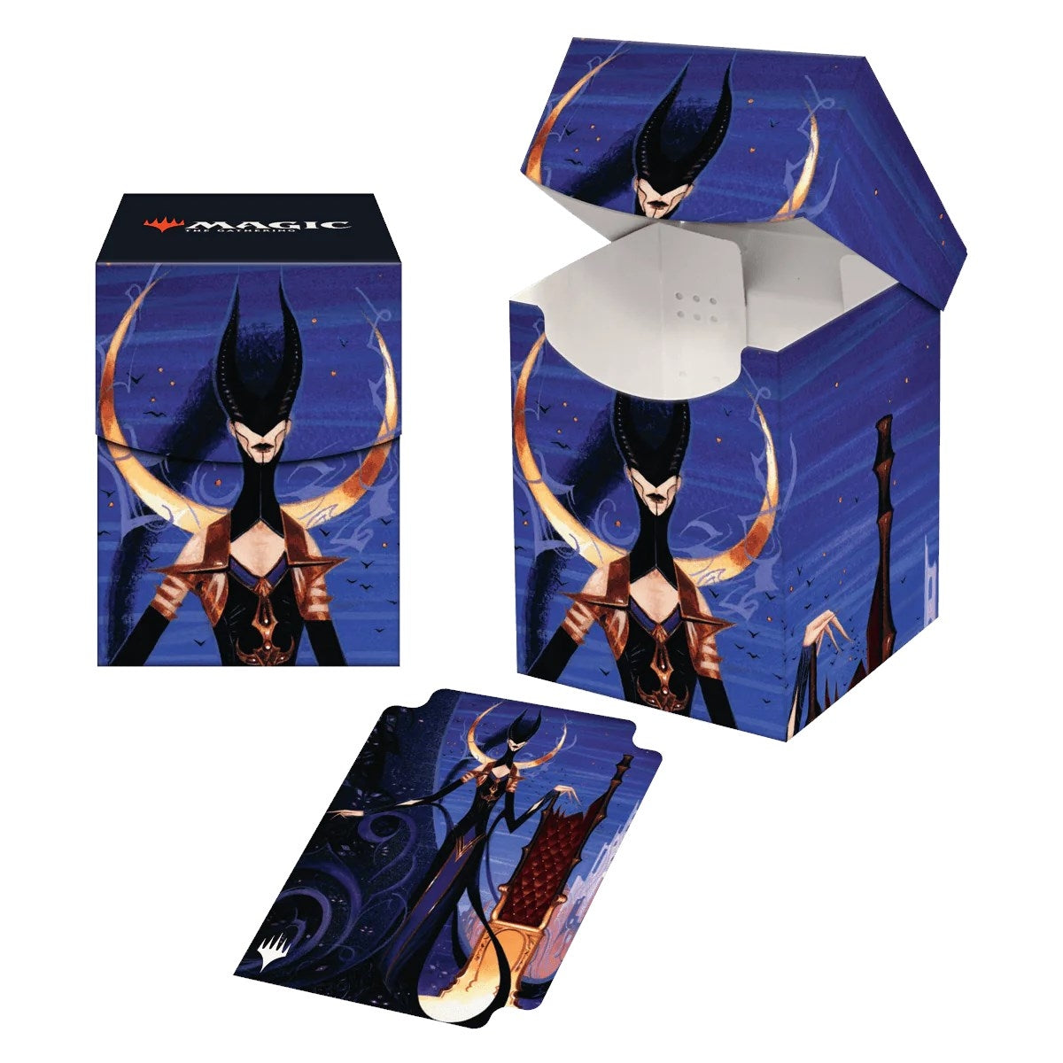 Image for Wilds of Eldraine Ashiok, Wicked Manipulator (Adventure Frame) 100+ Deck Box for Magic: The Gathering - Deck Boxes