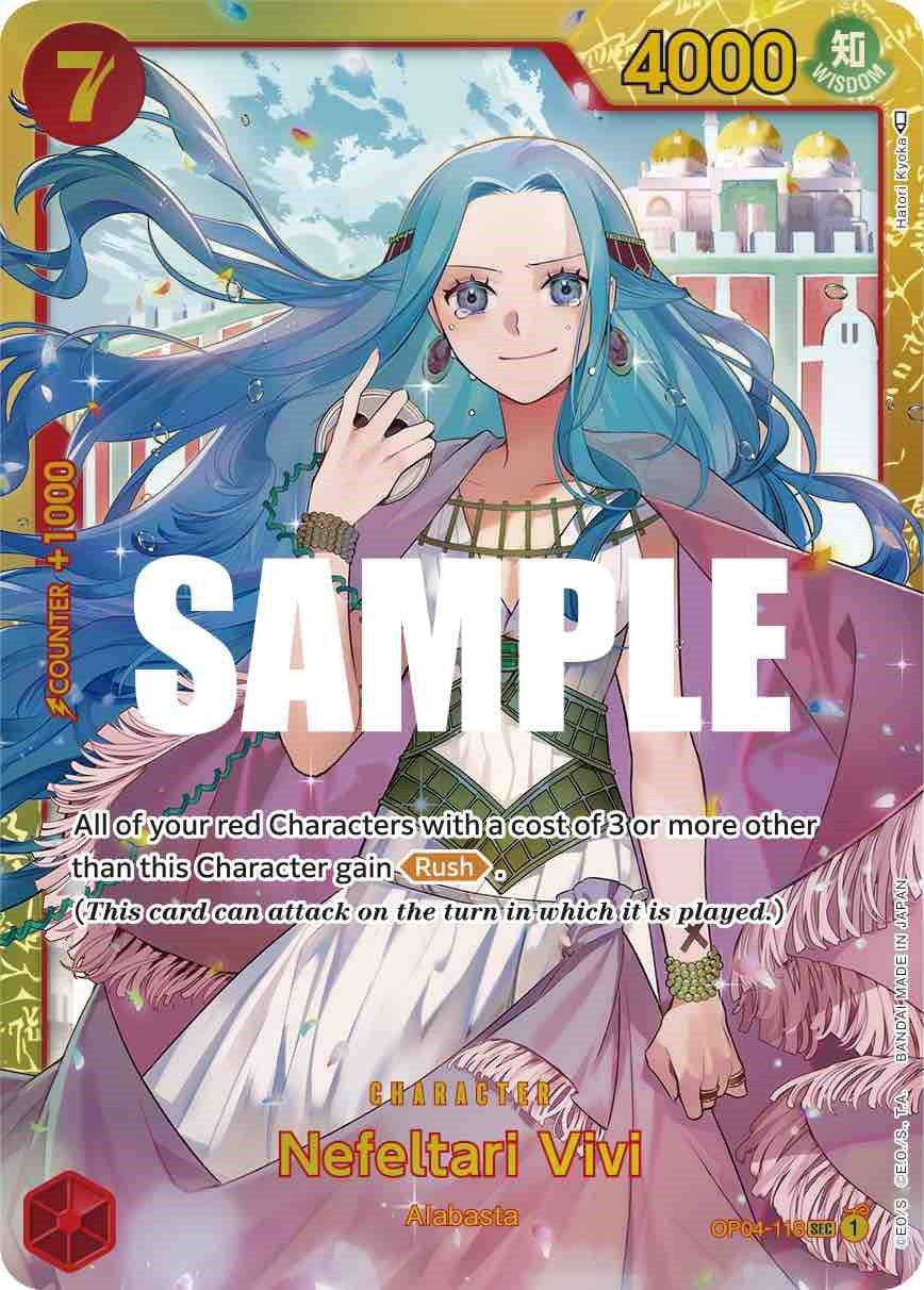 Image for Nefeltari Vivi (118) (OP04-118) (Kingdoms of Intrigue) (OP04) - One Piece Card Game