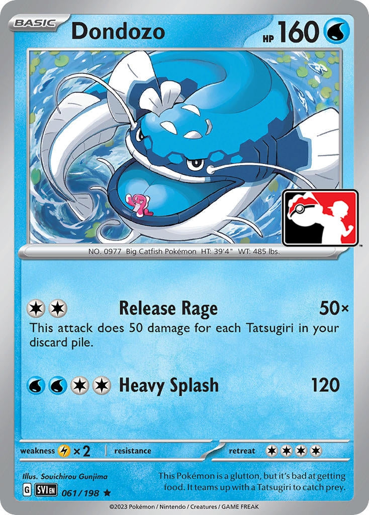 Image for Dondozo (061/198) (Prize Pack Series Cards) - Pokemon