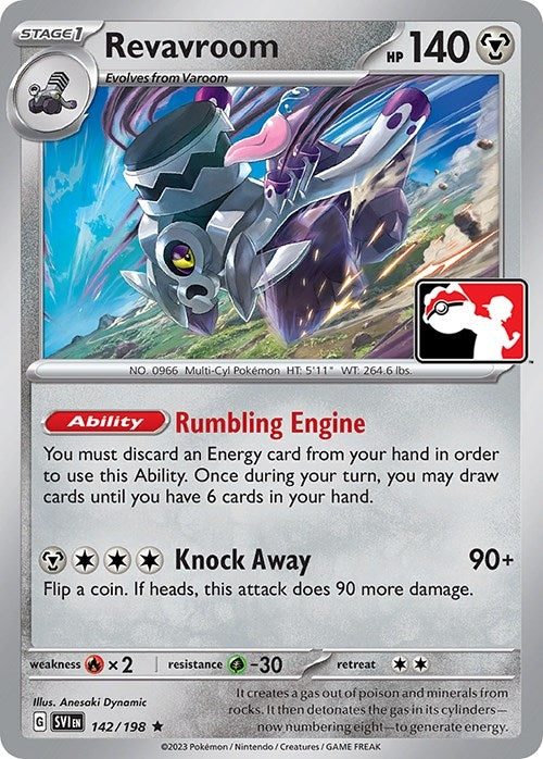 Image for Revavroom (142/198) (Prize Pack Series Cards) - Pokemon