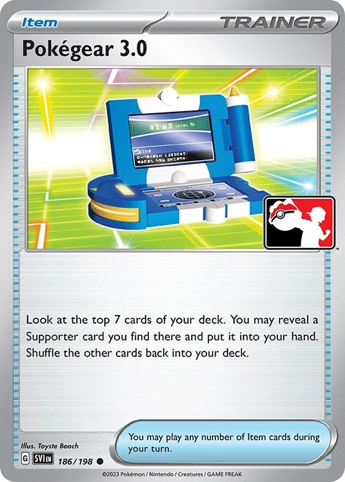 Image for Pokegear 3.0 (186/198) (Prize Pack Series Cards) - Pokemon