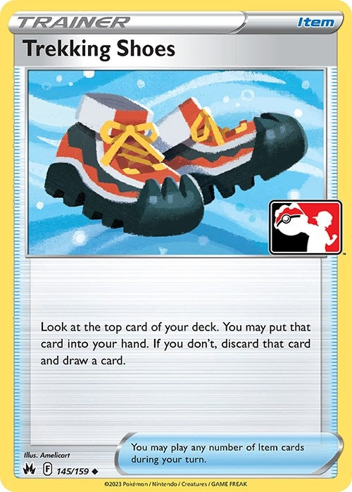 Image for Trekking Shoes (145/159) (Prize Pack Series Cards) - Pokemon