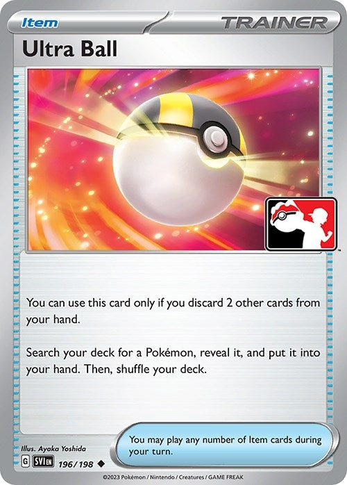 Image for Ultra Ball (196/198) (Prize Pack Series Cards) - Pokemon