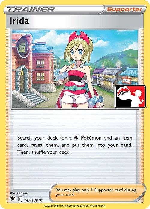 Image for Irida (147/189) (Prize Pack Series Cards) - Pokemon