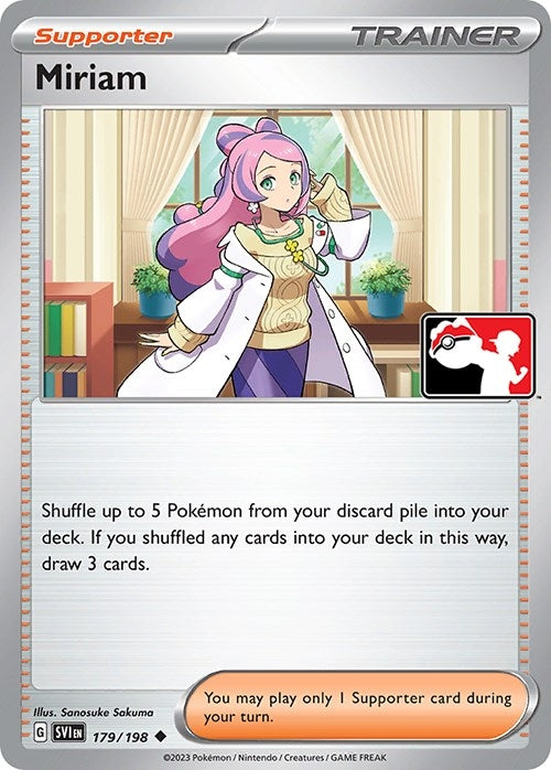 Image for Miriam (179/198) (Prize Pack Series Cards) - Pokemon
