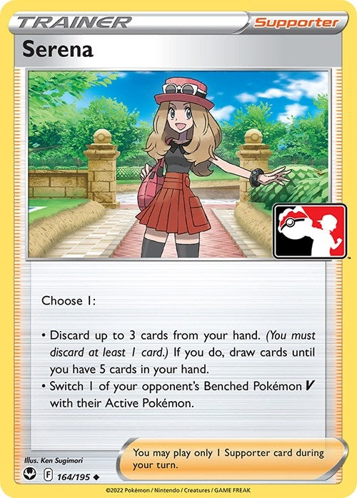 Image for Serena (164/195) (Prize Pack Series Cards) - Pokemon