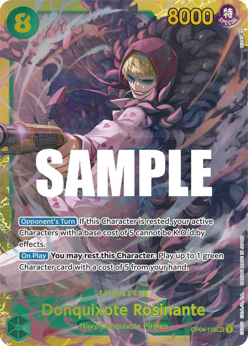 Image for Donquixote Rosinante (OP04-119) (Kingdoms of Intrigue) (OP04) - One Piece Card Game
