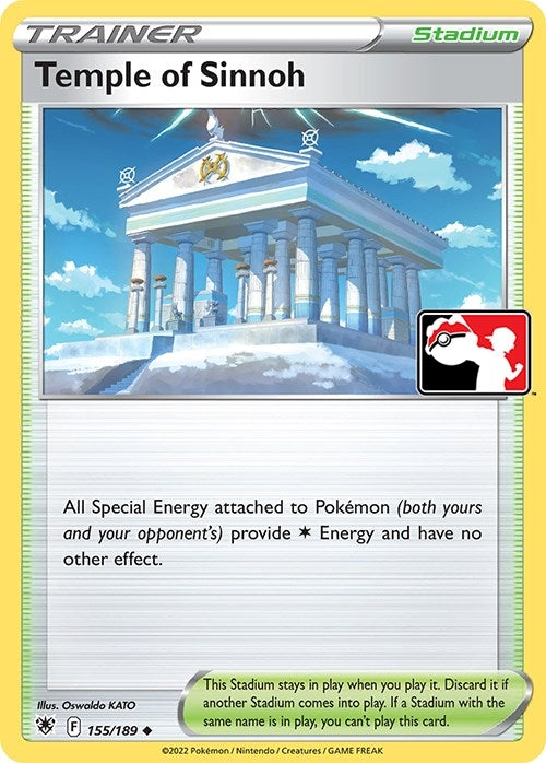 Image for Temple of Sinnoh (155/189) (Prize Pack Series Cards) - Pokemon