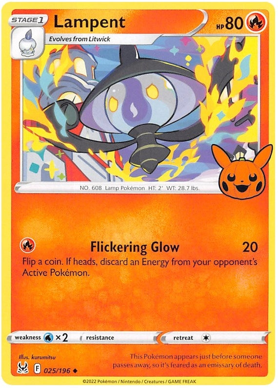Image for Lampent (025/196) (Trick or Trade BOOster Bundle 2023) (TTBB23) - Pokemon