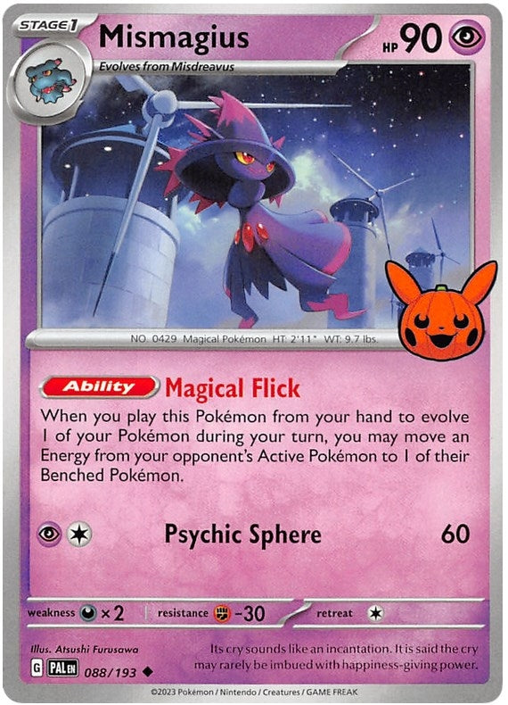 Image for Mismagius (088/193) (Trick or Trade BOOster Bundle 2023) (TTBB23) - Pokemon