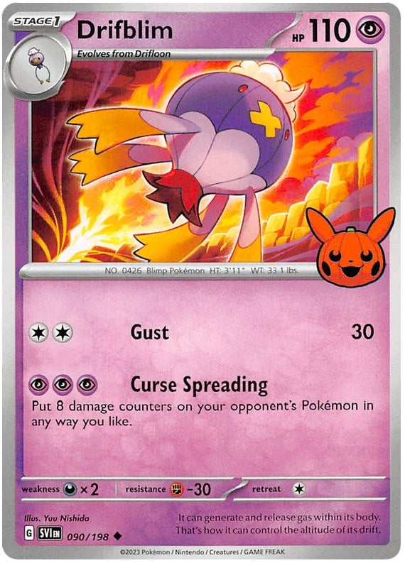 Image for Drifblim (090/198) (Trick or Trade BOOster Bundle 2023) (TTBB23) - Pokemon