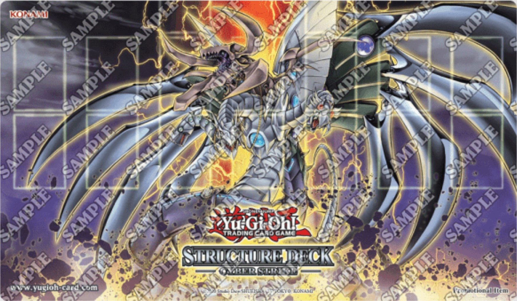 Image for Yu-Gi-Oh! 2021 Structure Deck Game Mat - Cyber Strike - Playmats