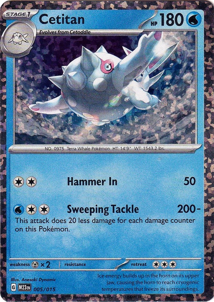Image for Cetitan (005/015) (McDonald's Promos 2023) (M23) - Pokemon