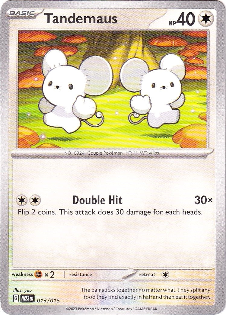 Image for Tandemaus (013/015) (McDonald's Promos 2023) (M23) - Pokemon