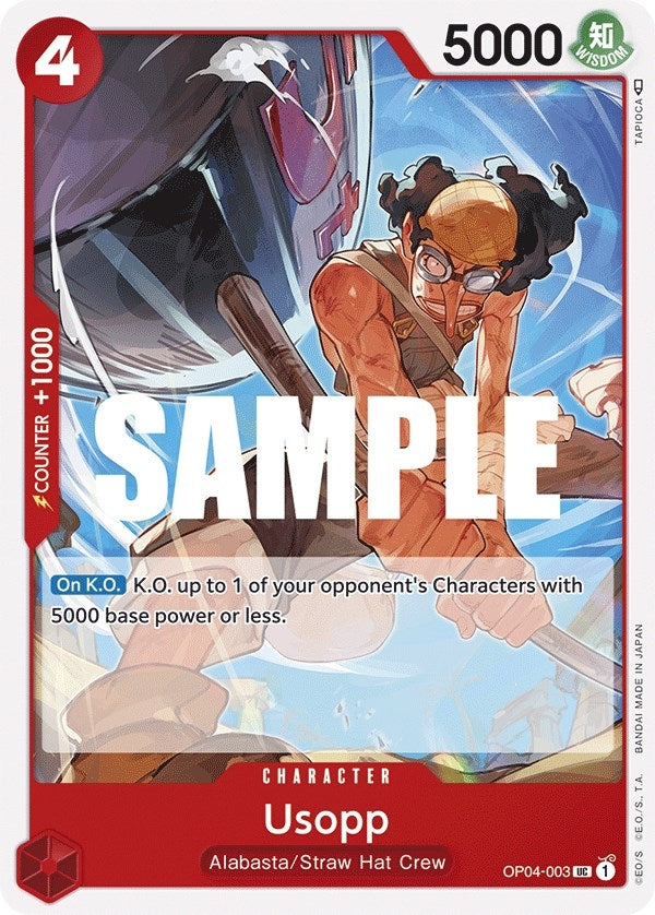 Image for Usopp (OP04-003) (Kingdoms of Intrigue) (OP04) - One Piece Card Game