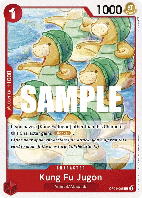 Image for Kung Fu Jugon (OP04-005) (Kingdoms of Intrigue) (OP04) - One Piece Card Game