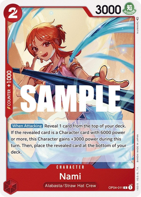 Image for Nami (OP04-011) (Kingdoms of Intrigue) (OP04) - One Piece Card Game