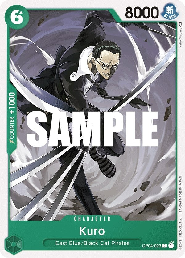 Image for Kuro (OP04-023) (Kingdoms of Intrigue) (OP04) - One Piece Card Game