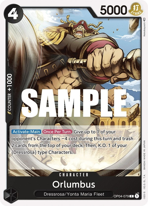 Image for Orlumbus (OP04-079) (Kingdoms of Intrigue) (OP04) - One Piece Card Game