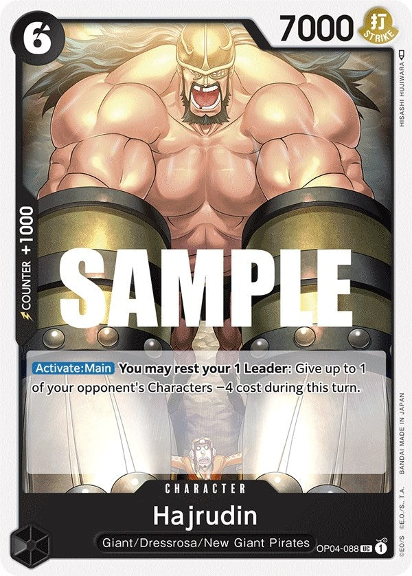 Image for Hajrudin (OP04-088) (Kingdoms of Intrigue) (OP04) - One Piece Card Game