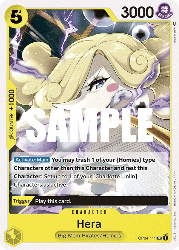 Image for Hera (OP04-111) (Kingdoms of Intrigue) (OP04) - One Piece Card Game