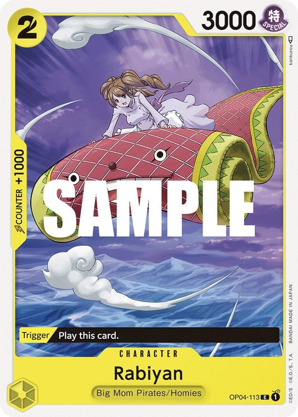 Image for Rabiyan (OP04-113) (Kingdoms of Intrigue) (OP04) - One Piece Card Game