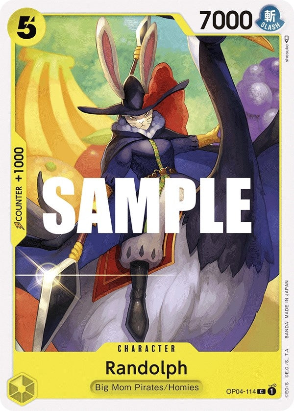 Image for Randolph (OP04-114) (Kingdoms of Intrigue) (OP04) - One Piece Card Game