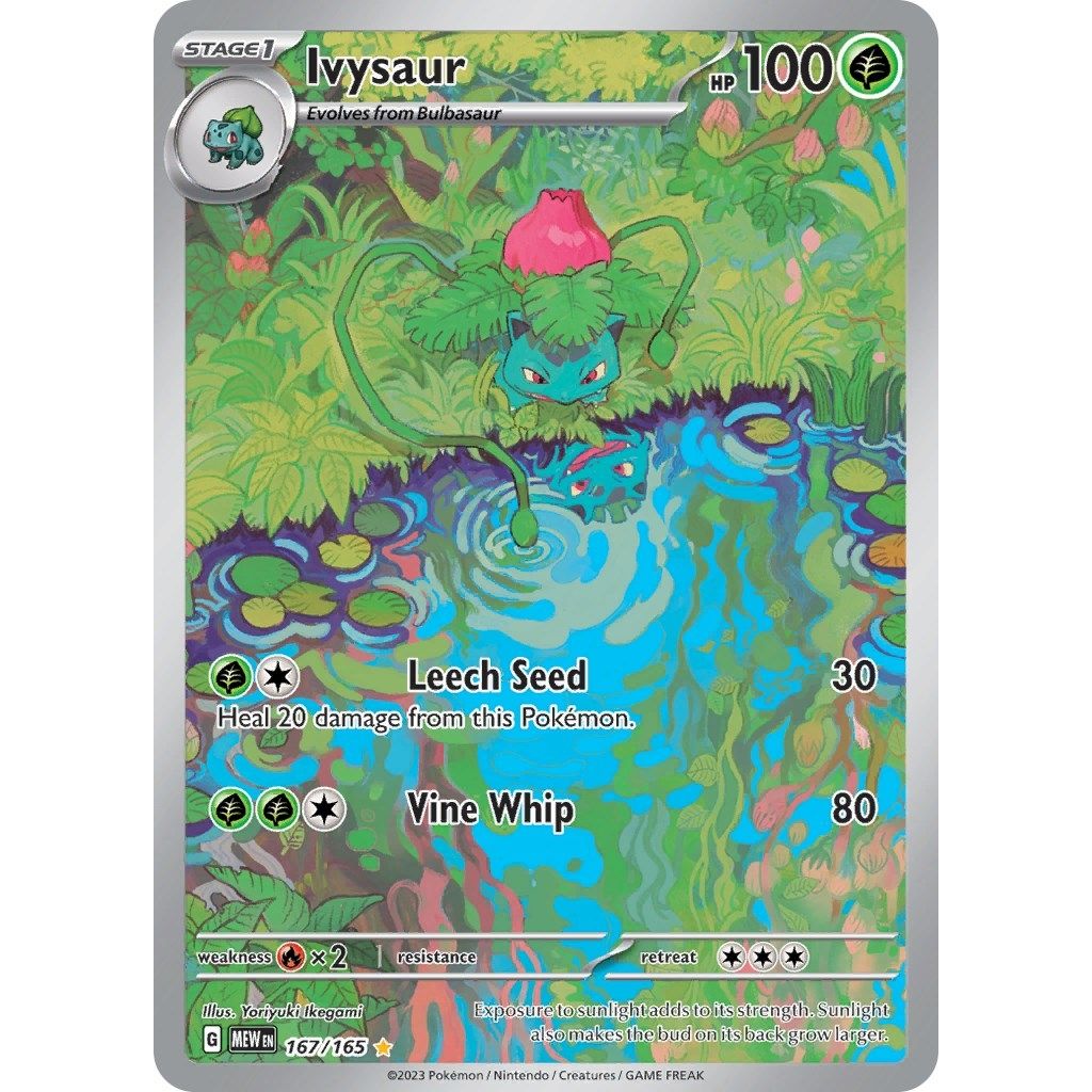 Ivysaur (167/165) (SV: Scarlet & Violet 151) - PokeBox USA