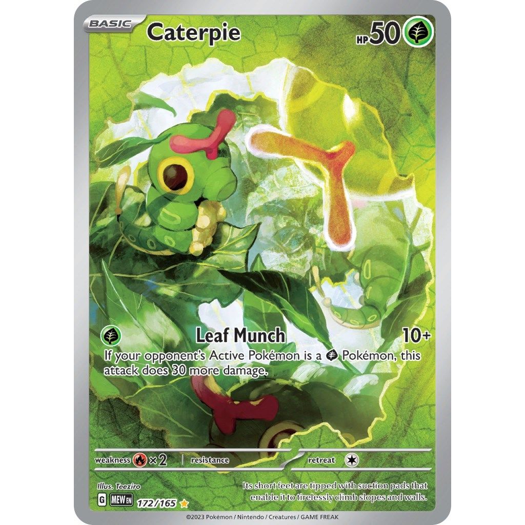 Image for Caterpie (172/165) (SV: Scarlet & Violet 151) - Pokemon