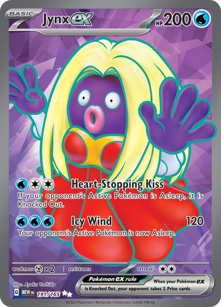 Jynx ex (191/165) (SV: Scarlet & Violet 151)