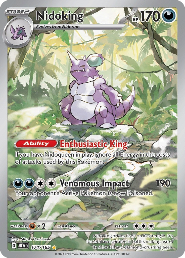 Nidoking (174/165) (SV: Scarlet & Violet 151)