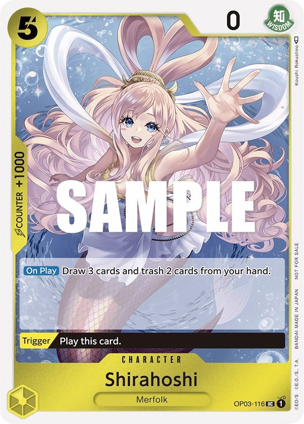 Image for Shirahoshi (Dash Pack) (OP03-116) (Kingdoms of Intrigue) (OP04) - One Piece Card Game